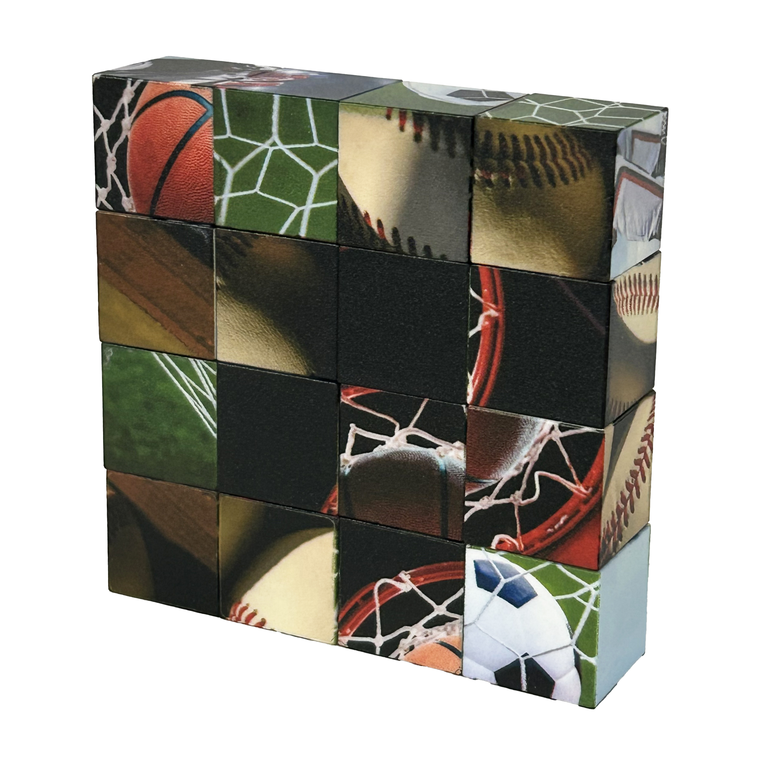 Click Blocks - Magnetic 16 pc Sports Puzzle image number 0